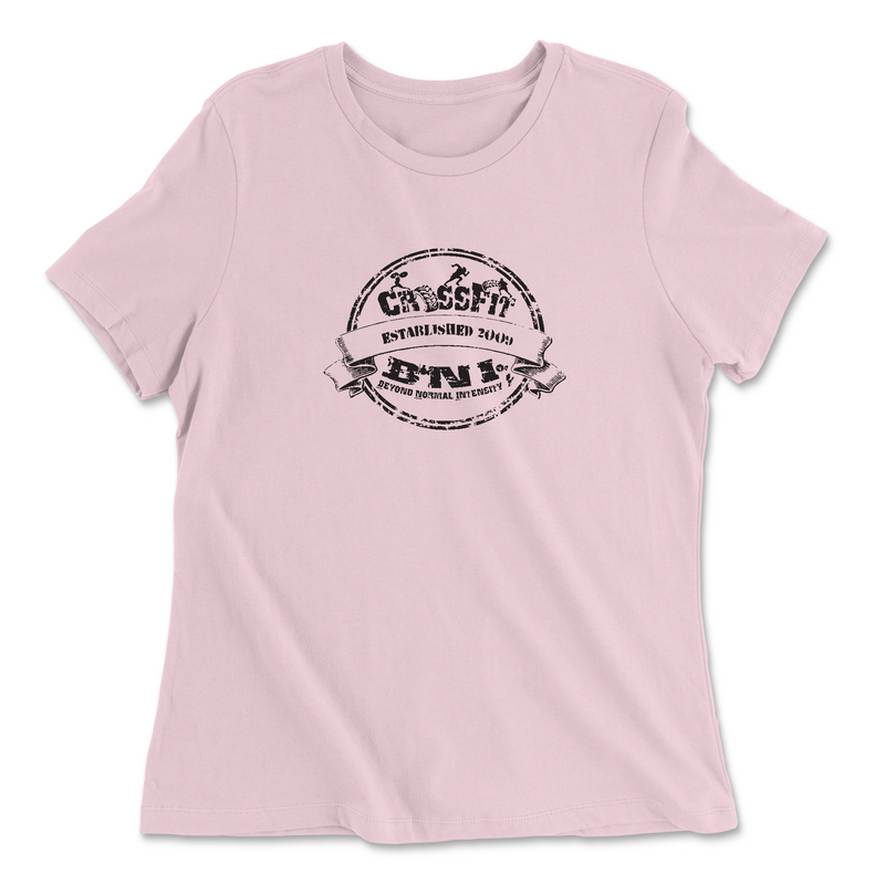 Womens 2X-Large PINK Relaxed Jersey T-Shirt