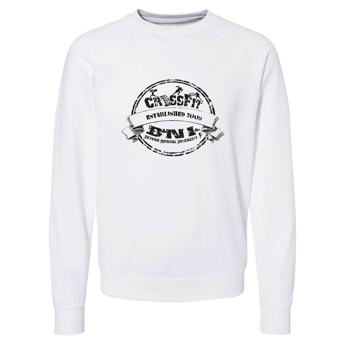 Mens 2X-Large WHITE CrewNeck