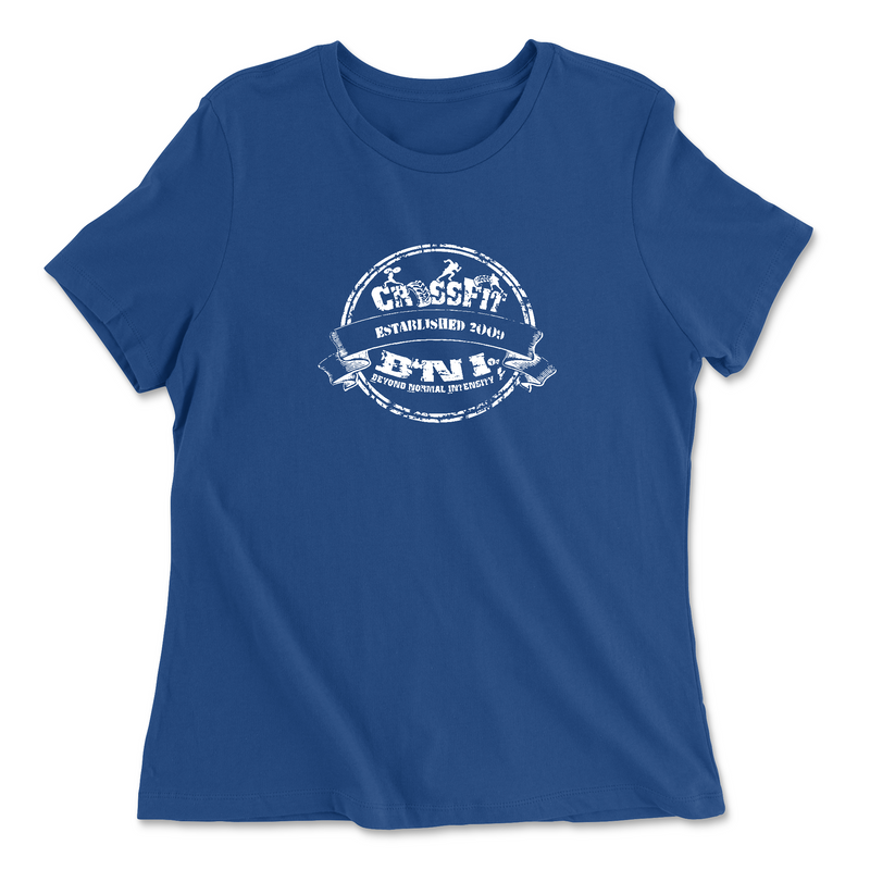 Womens 2X-Large TRUE_ROYAL Relaxed Jersey T-Shirt