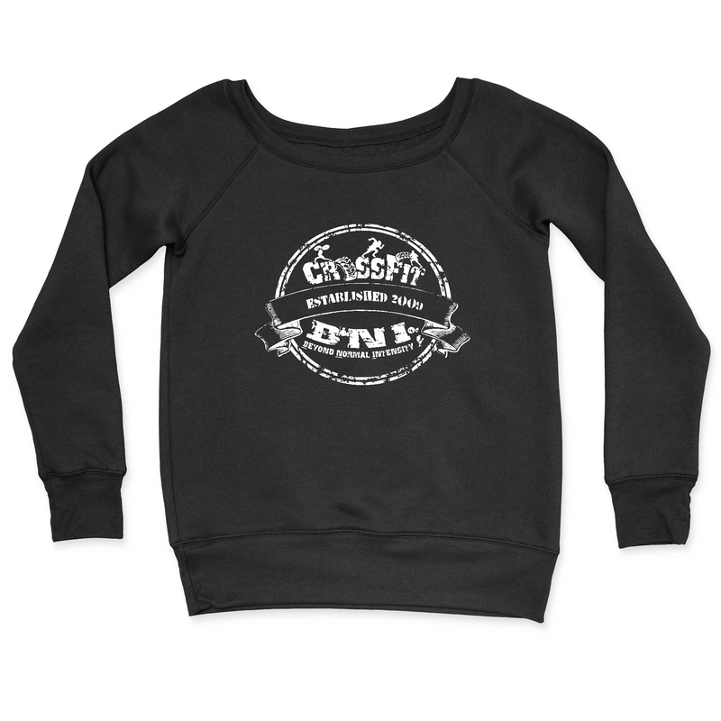 Womens 2X-Large BLACK CrewNeck