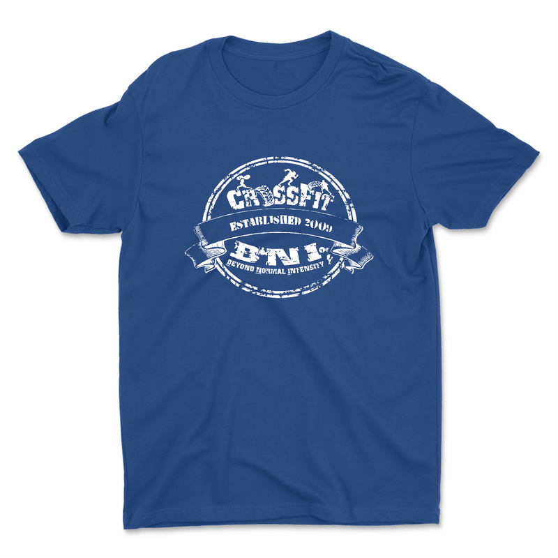 Unisex 2X-Large ROYAL Cotton T-Shirt