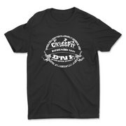 Unisex 2X-Large BLACK Cotton T-Shirt