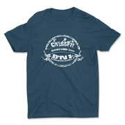 Unisex 2X-Large COOL_BLUE Cotton T-Shirt