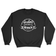 Mens 2X-Large BLACK Midweight Sweatshirt