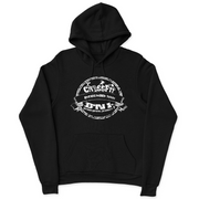 Mens 2X-Large BLACK Hooded T-Shirt