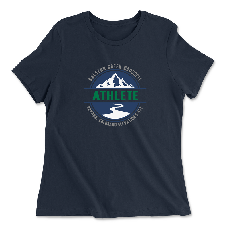 Womens 2X-Large NAVY Relaxed Jersey T-Shirt