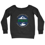 Womens 2X-Large BLACK CrewNeck