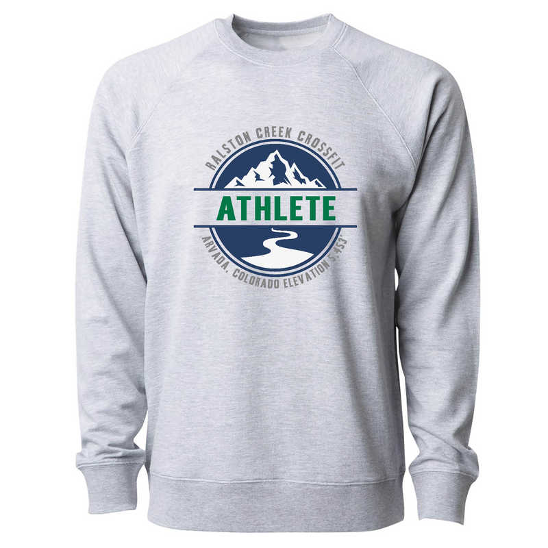 Mens 2X-Large ATHLETIC_HEATHER CrewNeck