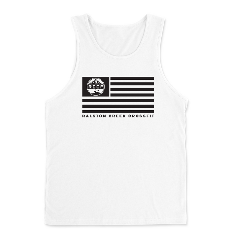 Mens 2X-Large WHITE Tank Top