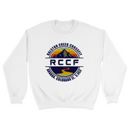 Mens 2X-Large WHITE Midweight Sweatshirt