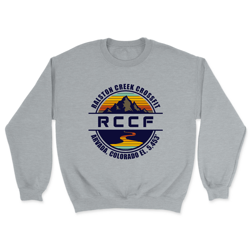 Mens 2X-Large GRAY_HEATHER Midweight Sweatshirt