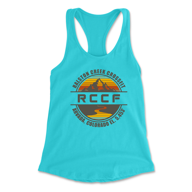 Womens 2X-Large TAHITI_BLUE Tank Top