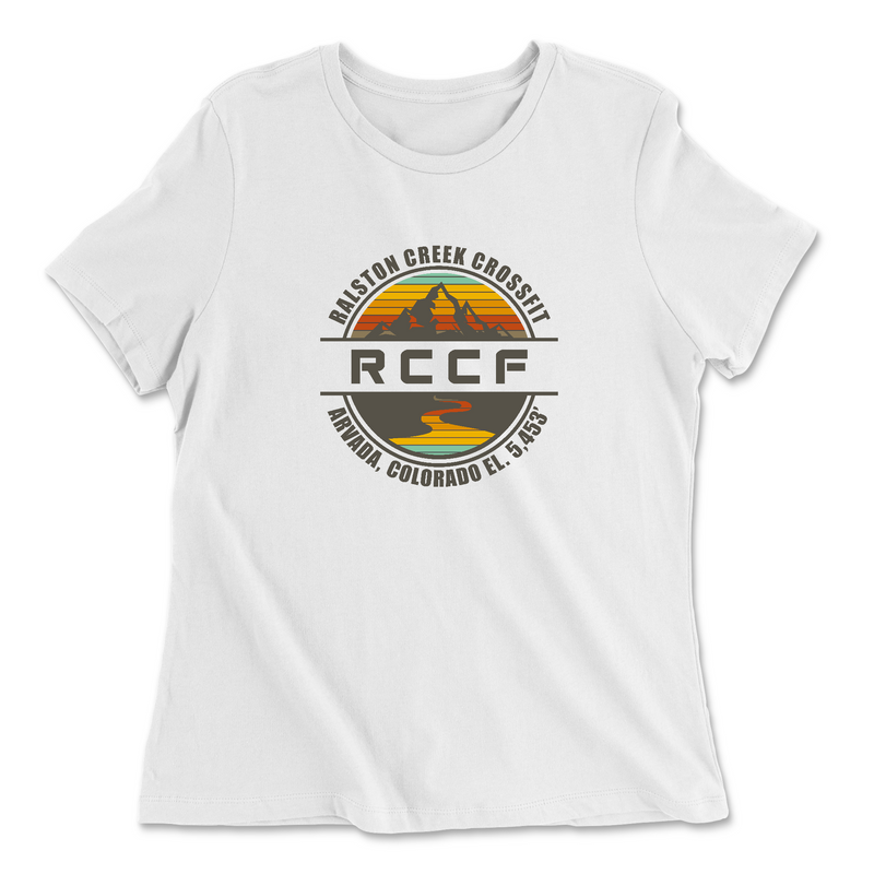 Womens 2X-Large WHITE Relaxed Jersey T-Shirt