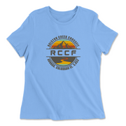 Womens 2X-Large CAROLINA_BLUE Relaxed Jersey T-Shirt