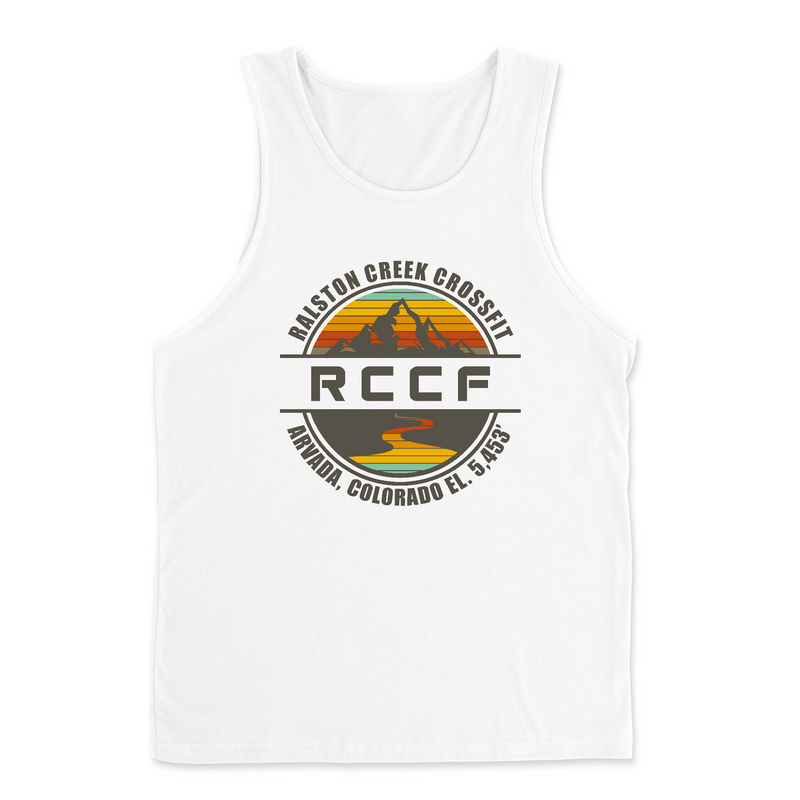 Mens 2X-Large WHITE Tank Top