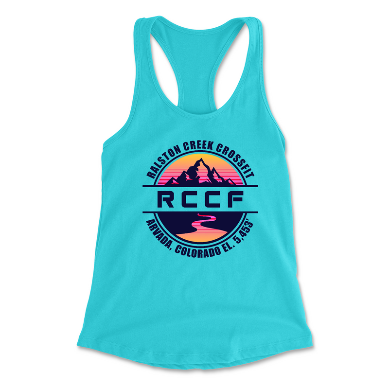 Womens 2X-Large TAHITI_BLUE Tank Top