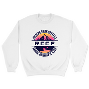 Mens 2X-Large WHITE Midweight Sweatshirt