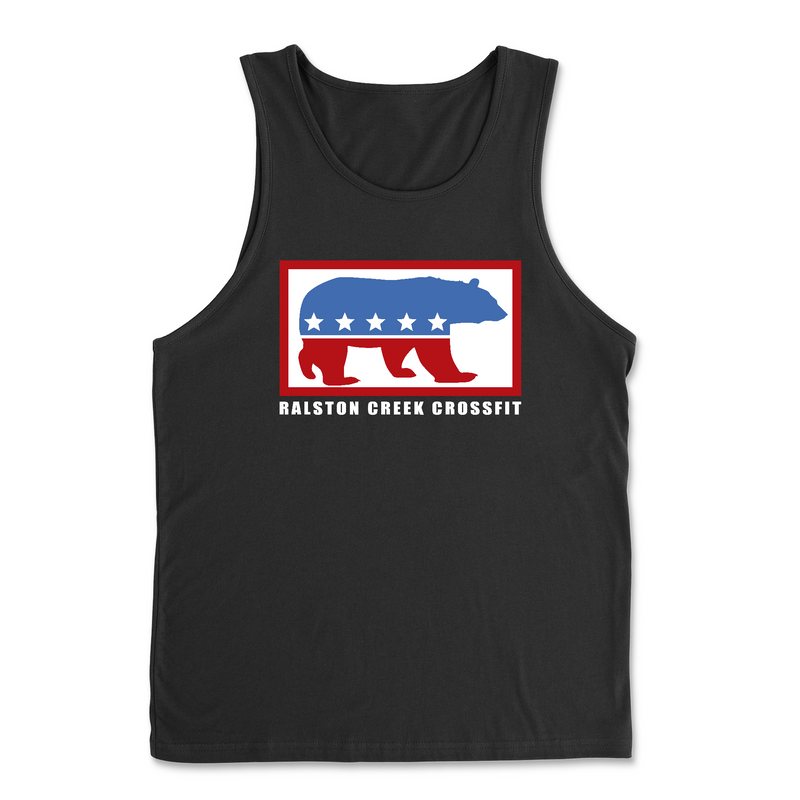 Mens 2X-Large BLACK Tank Top