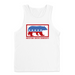 Mens 2X-Large WHITE Tank Top