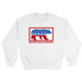 Mens 2X-Large WHITE Midweight Sweatshirt