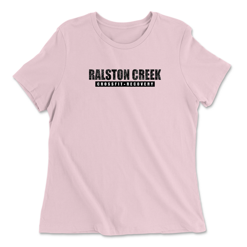 Womens 2X-Large PINK Relaxed Jersey T-Shirt
