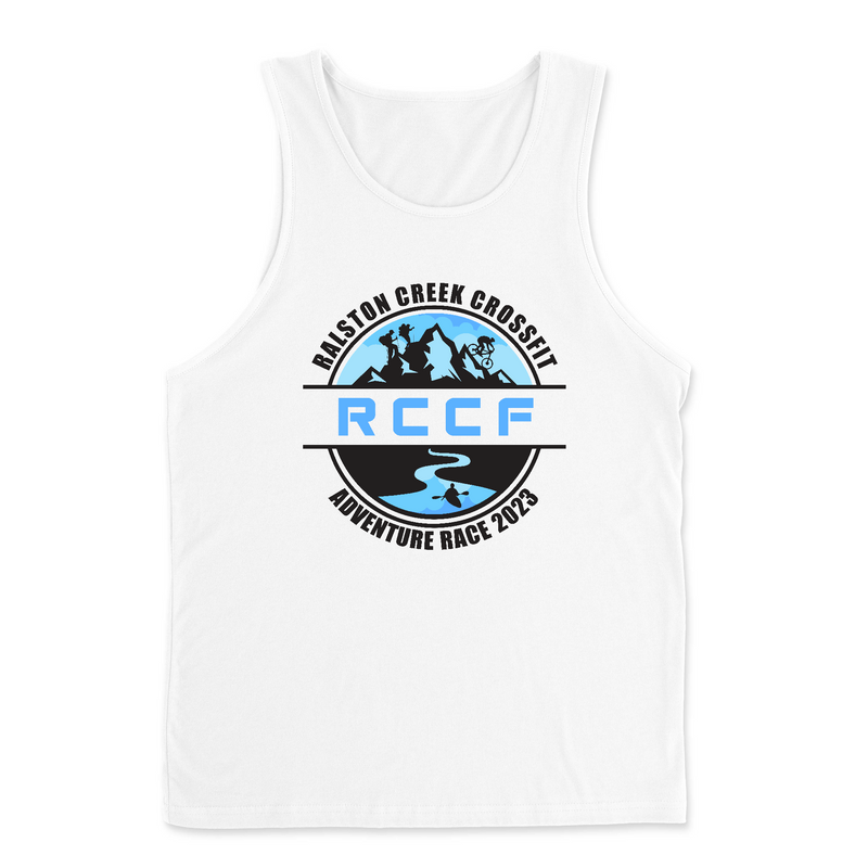 Mens 2X-Large WHITE Tank Top