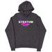 Mens 2X-Large CHARCOAL_HEATHER Hooded T-Shirt