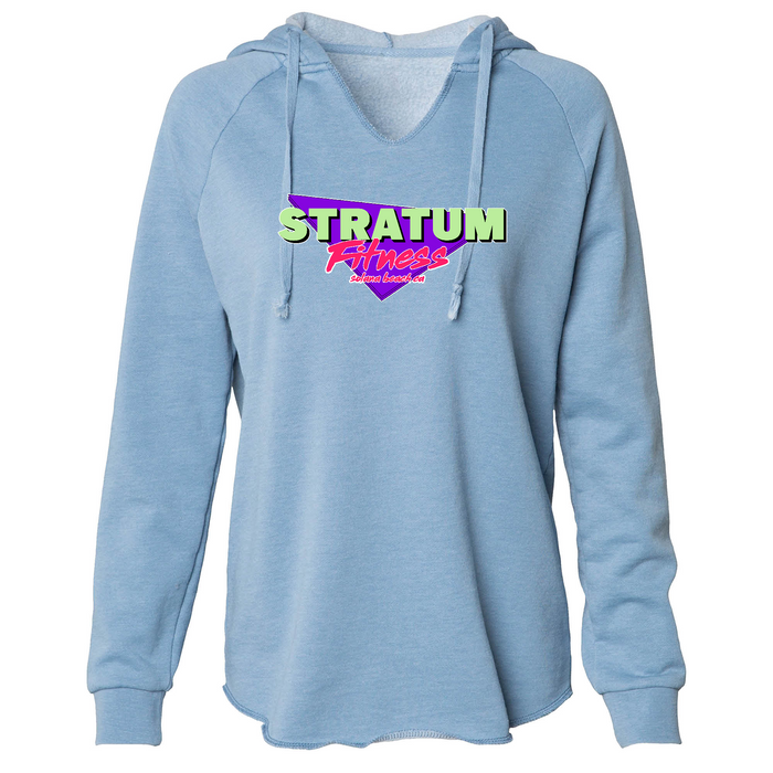 Womens 2X-Large MISTY_BLUE Hoodie