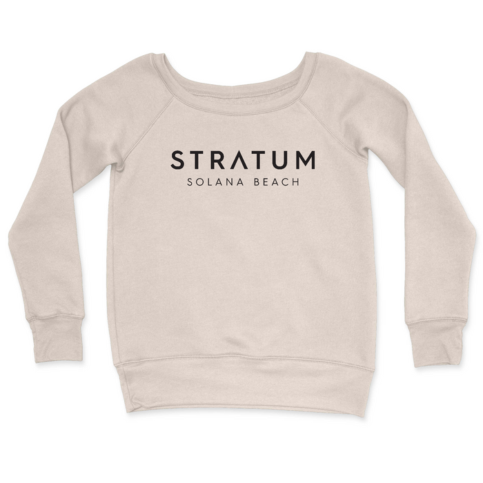 Stratum Fitness Solana Beach Womens - CrewNeck