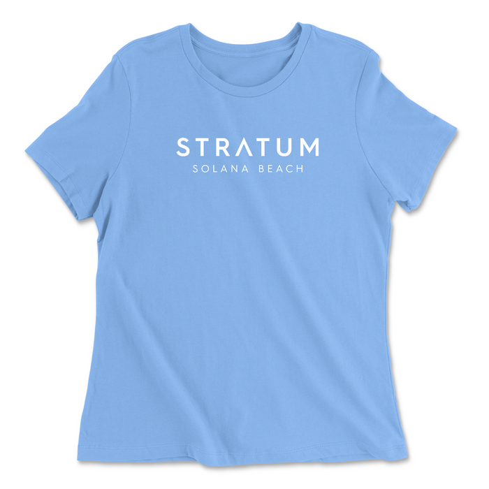 Stratum Fitness Solana Beach Womens - Relaxed Jersey T-Shirt