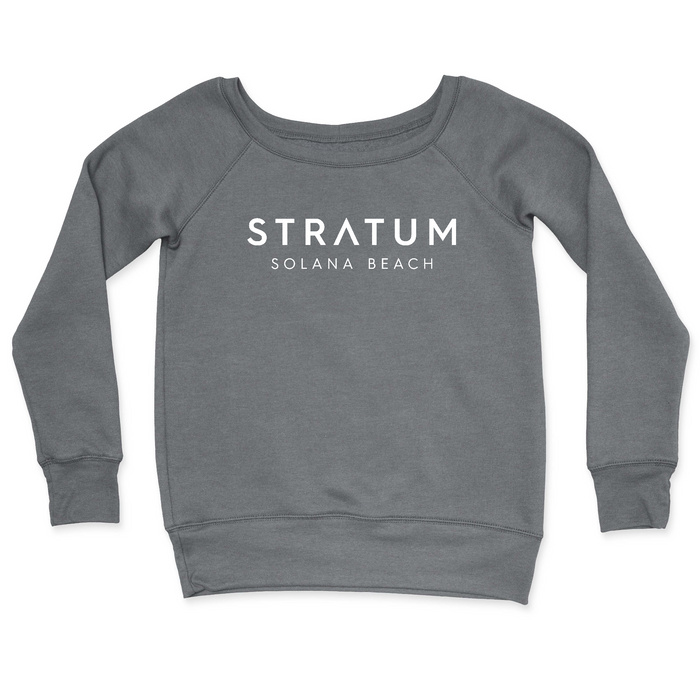 Stratum Fitness Solana Beach Womens - CrewNeck