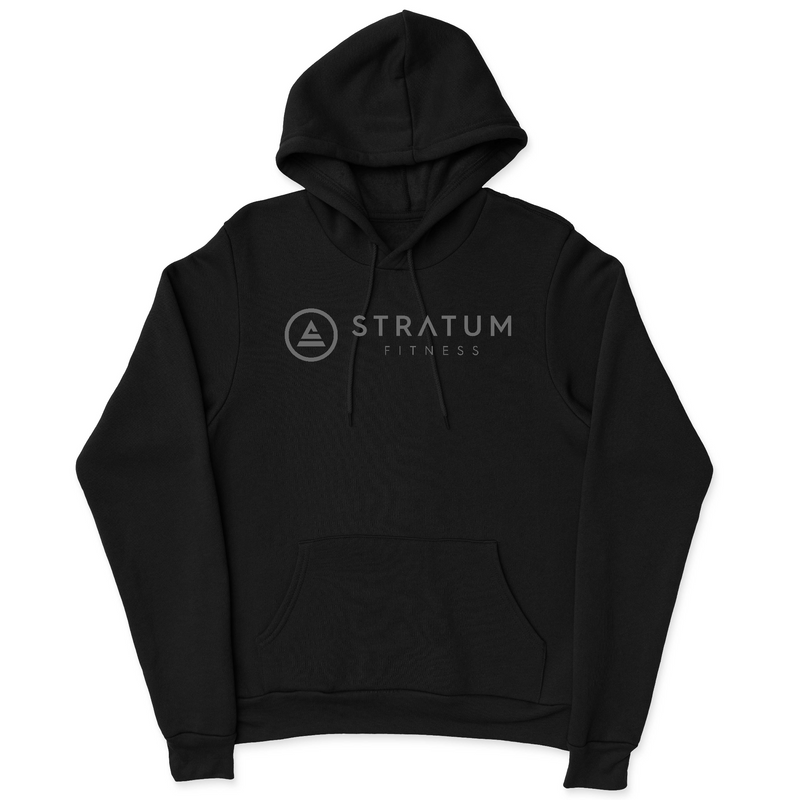Stratum Fitness Gray Mens - Hooded T-Shirt
