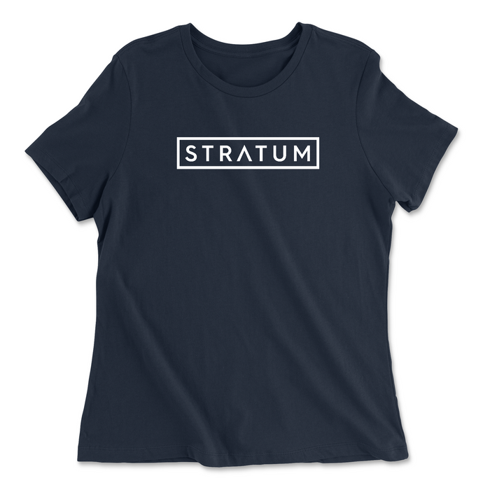 Stratum Fitness Box Womens - Relaxed Jersey T-Shirt