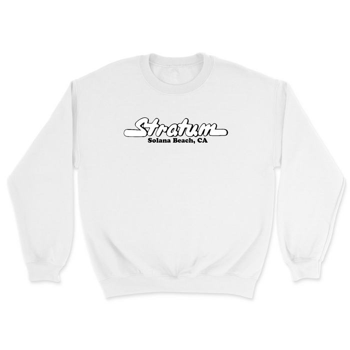 Mens 2X-Large WHITE Midweight Sweatshirt