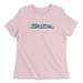 Womens 2X-Large PINK Relaxed Jersey T-Shirt