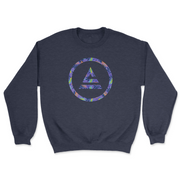 Mens 2X-Large CLASSIC_NAVY_HEATHER Midweight Sweatshirt