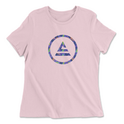 Womens 2X-Large PINK Relaxed Jersey T-Shirt