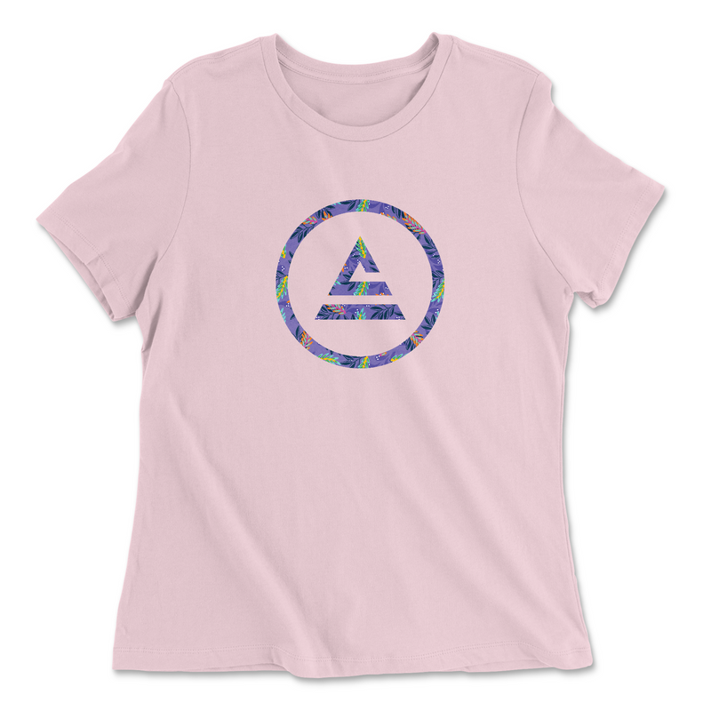 Womens 2X-Large PINK Relaxed Jersey T-Shirt