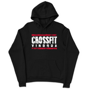 Mens 2X-Large BLACK Hooded T-Shirt