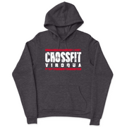 Mens 2X-Large CHARCOAL_HEATHER Hooded T-Shirt