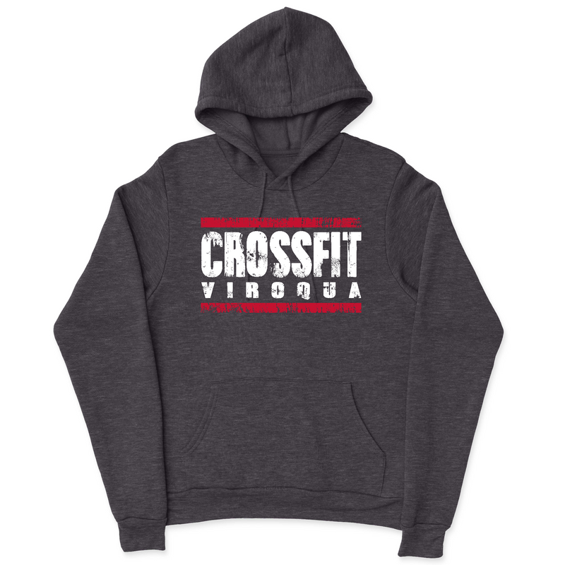 Mens 2X-Large CHARCOAL_HEATHER Hooded T-Shirt