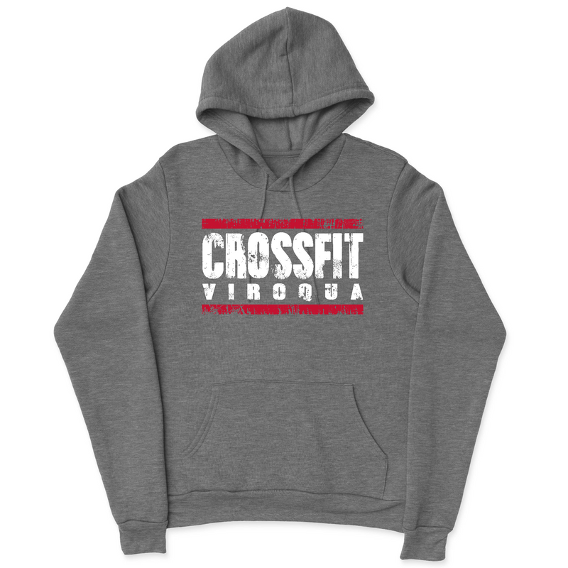 Mens 2X-Large GUNMETAL_HEATHER Hooded T-Shirt