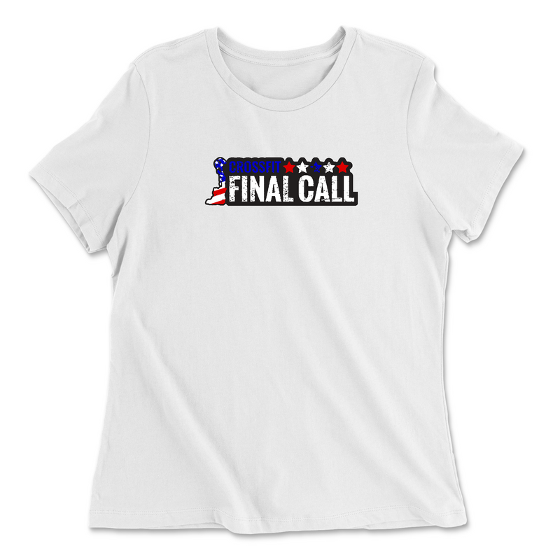 Womens 2X-Large WHITE Relaxed Jersey T-Shirt