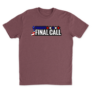 Mens 2X-Large HEATHER_MAROON T-Shirt