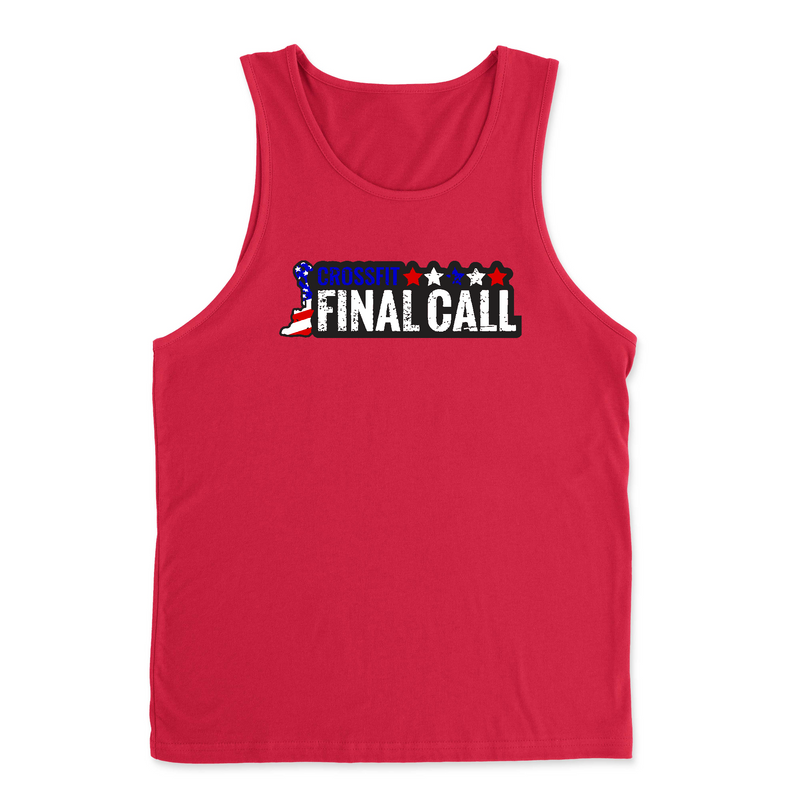 Mens 2X-Large RED Tank Top