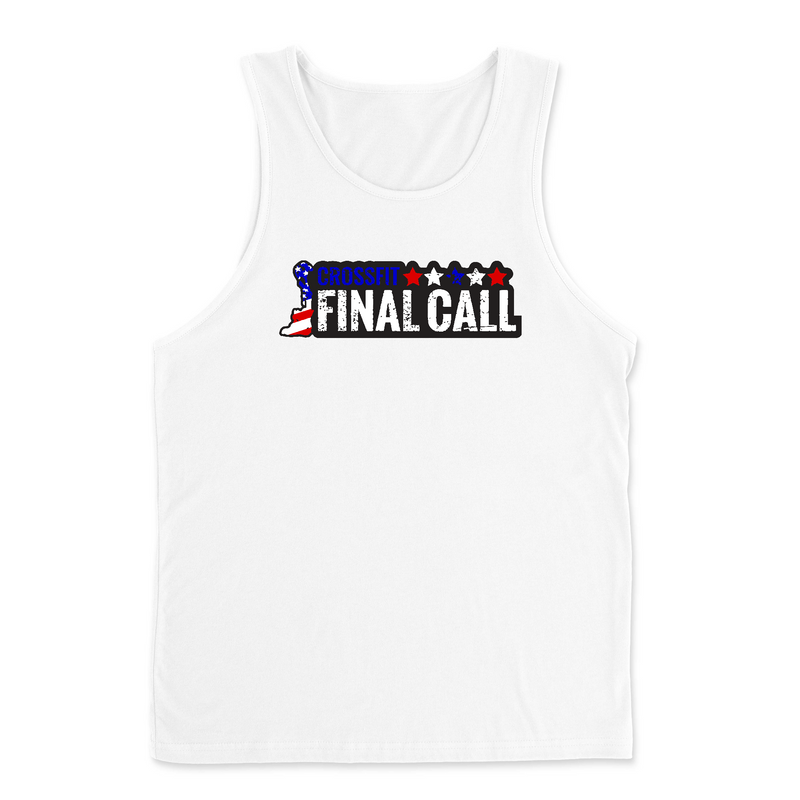 Mens 2X-Large WHITE Tank Top