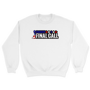 Mens 2X-Large WHITE Midweight Sweatshirt