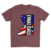 Mens 2X-Large HEATHER_MAROON T-Shirt