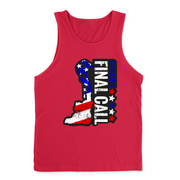 Mens 2X-Large RED Tank Top