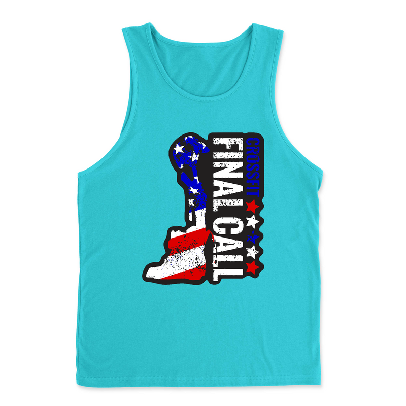 Mens 2X-Large TAHITI_BLUE Tank Top
